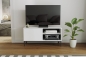 Preview: TV-Kommode ERISTO small weiß für Wohnzimmer | www.artigo.at